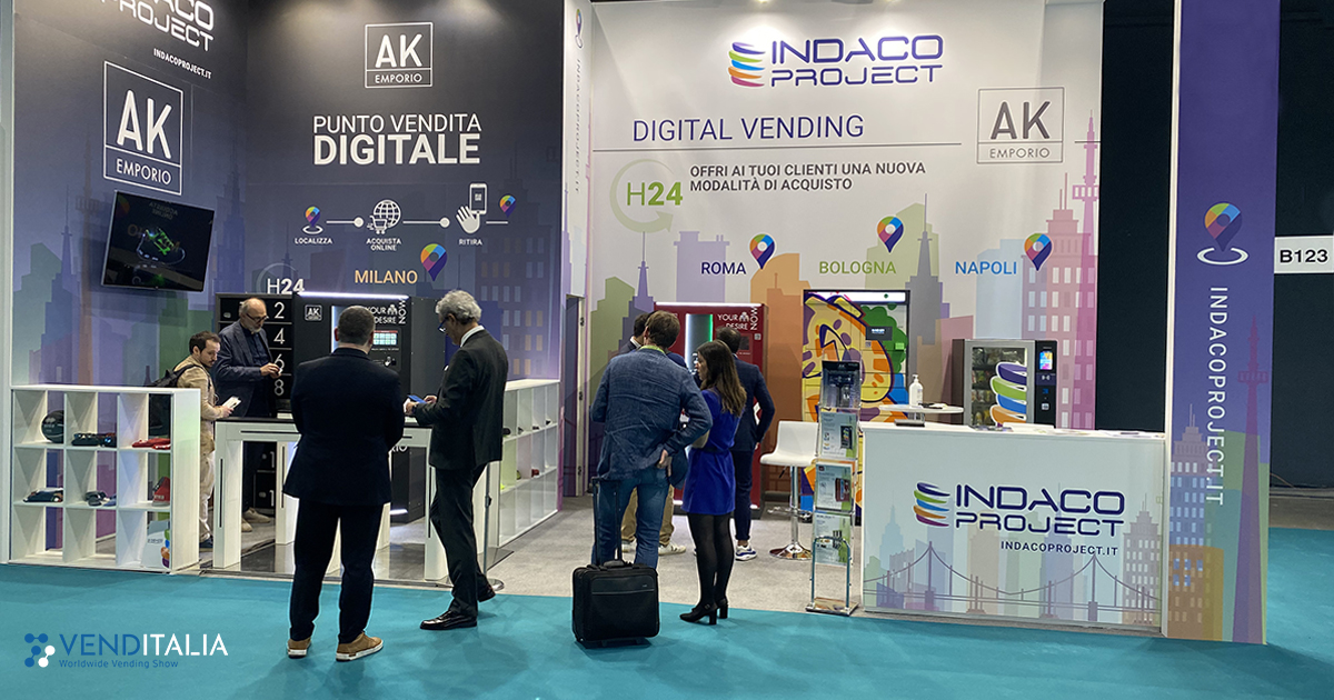 VENDITALIA 2022: INDACO PROJECT PRESENTED THE AK EMPORIO INSTANT COMMERCE SYSTEM